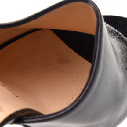Christian Louboutin Shiny Nappa Pigamule 100 Slide Sandals 37 Black 8 of 9