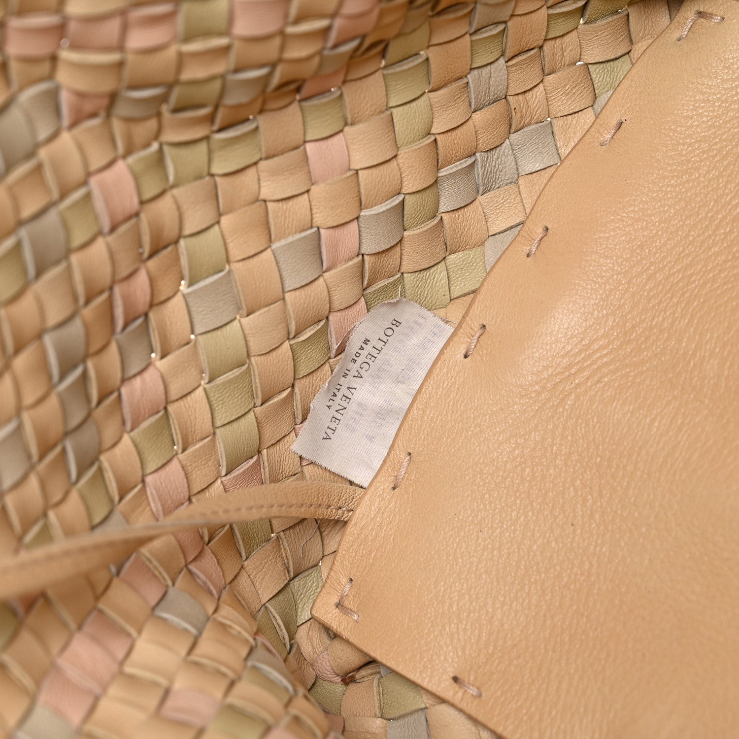 Bottega Veneta Nappa Intrecciato Medium Cabat Multicolor 13 of 27