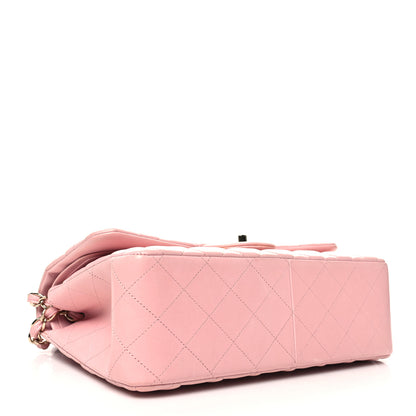 Chanel Lambskin Quilted Jumbo Double Flap Light Pink 4 of 11