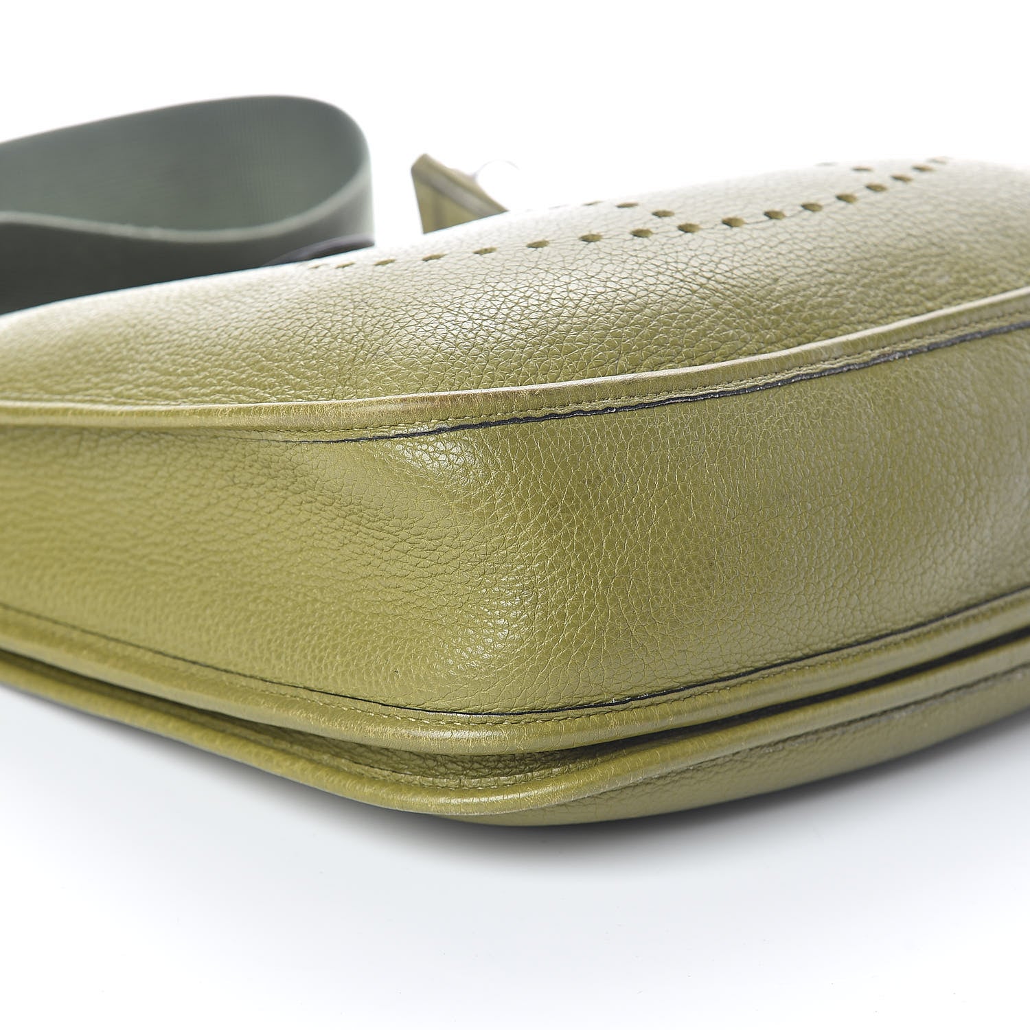 Hermes Taurillon Clemence Evelyne II PM Vert Chartreuse 8 of 9