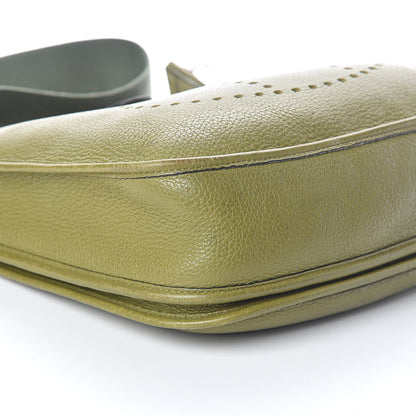 Hermes Taurillon Clemence Evelyne II PM Vert Chartreuse 8 of 9