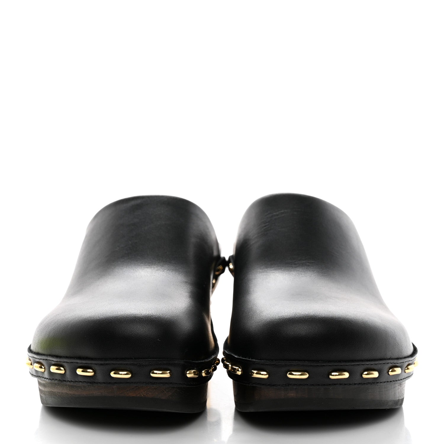 Fendi Vitello Baguette 25/60mm Clogs 35 Black 2 of 8