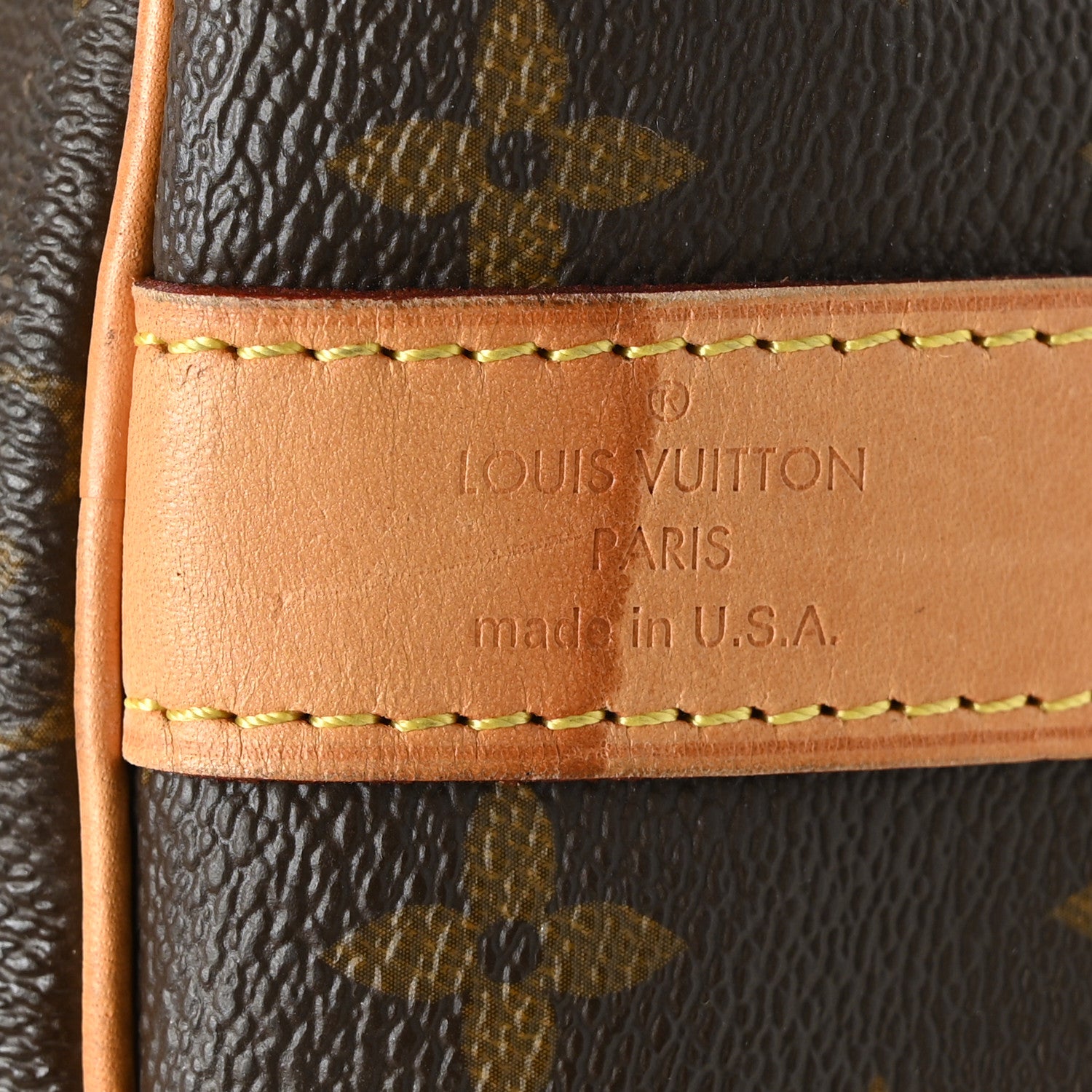 Louis Vuitton Monogram Keepall Bandouliere 55 7 of 12