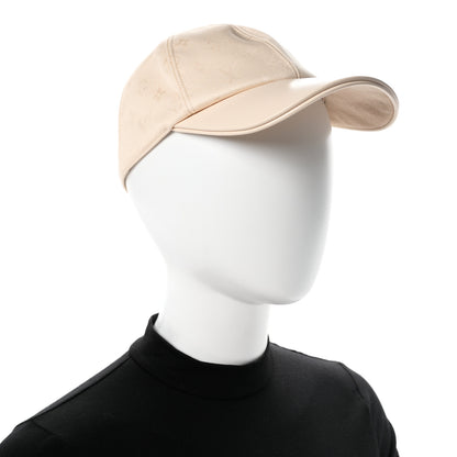 Louis Vuitton Calfskin Cotton Jacquard Monogram LV First Cap M Beige 2 of 8