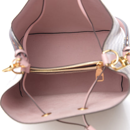 Louis Vuitton Damier Azur Neonoe MM Eau De Rose 4 of 8