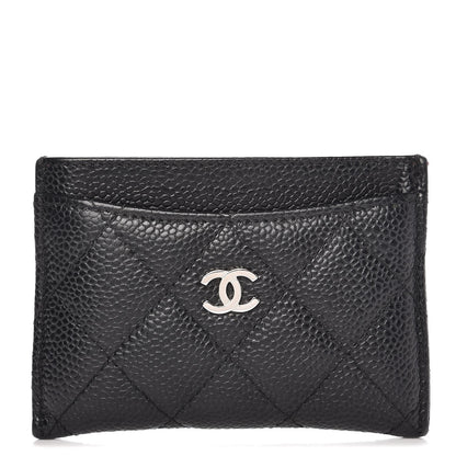 Chanel Caviar Quilted Card Holder Black 1 of 9