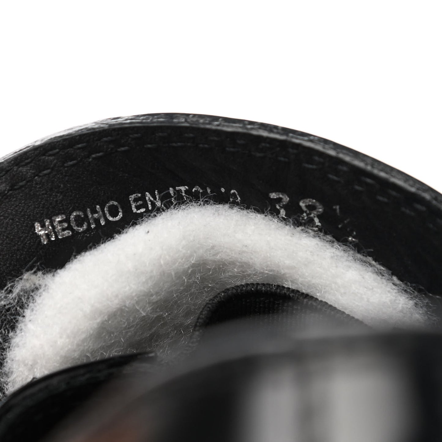 Spazzolato Buckled Loafers 38.5 Black