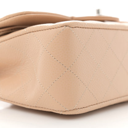 Chanel Caviar Quilted Small Double Flap Beige 9 of 10