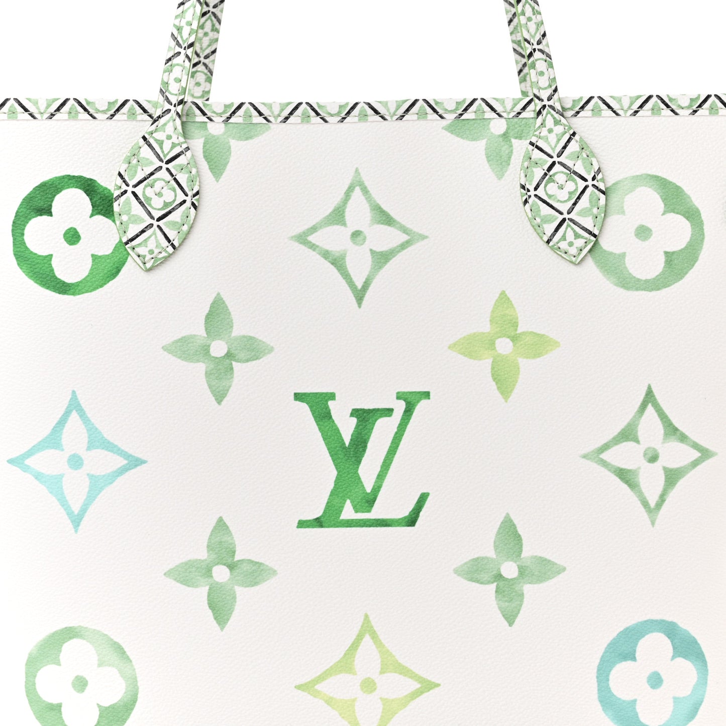 Monogram Giant By The Pool 2.0 Neverfull MM Jade
