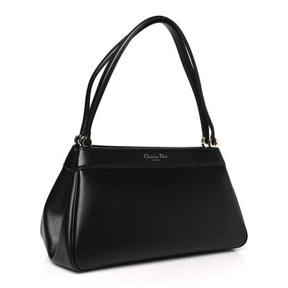 Christian Dior Calfskin Medium Key Shoulder Bag Black 3 of 10