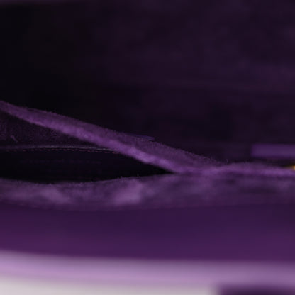 Saint Laurent Calfskin Nano Sac De Jour Purple 8 of 9