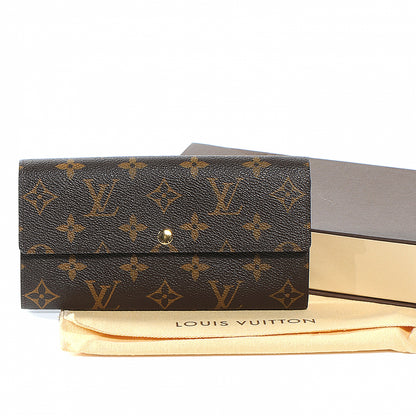 Louis Vuitton Monogram Leopard Sarah Wallet Blanc Corail 7 of 7