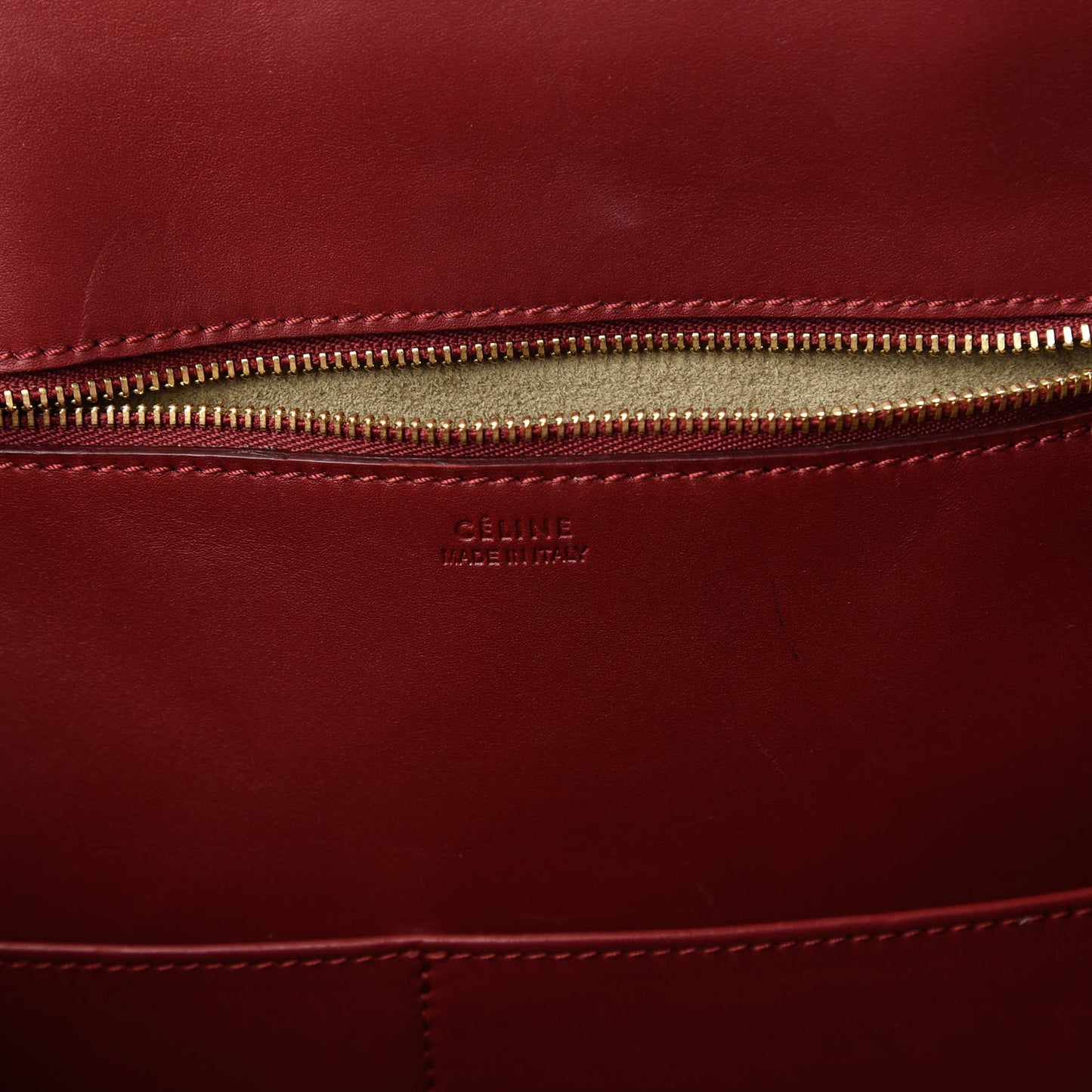 Smooth Calfskin Small Tie Knot Tote Red