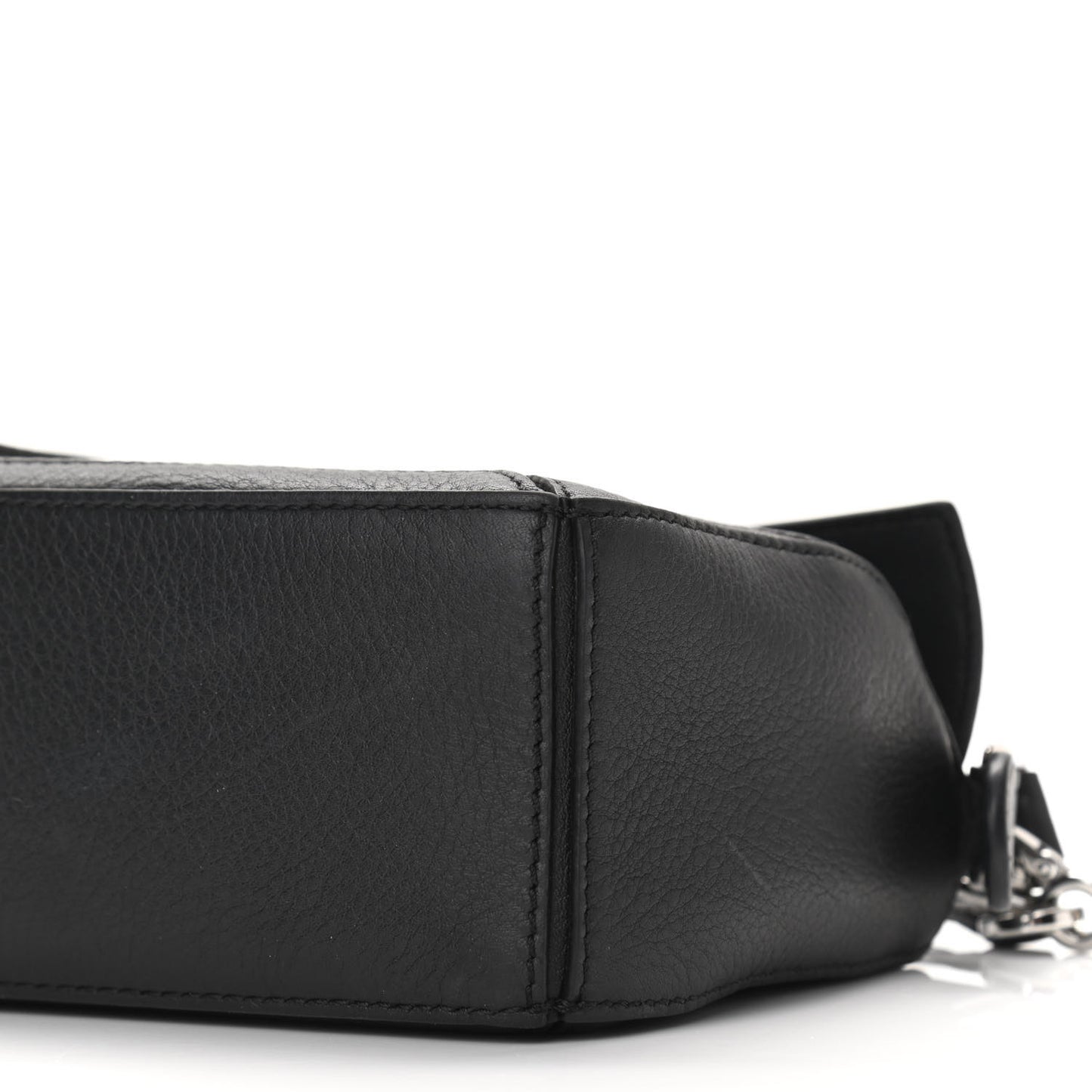 Calfskin Mini Puzzle Bag Black