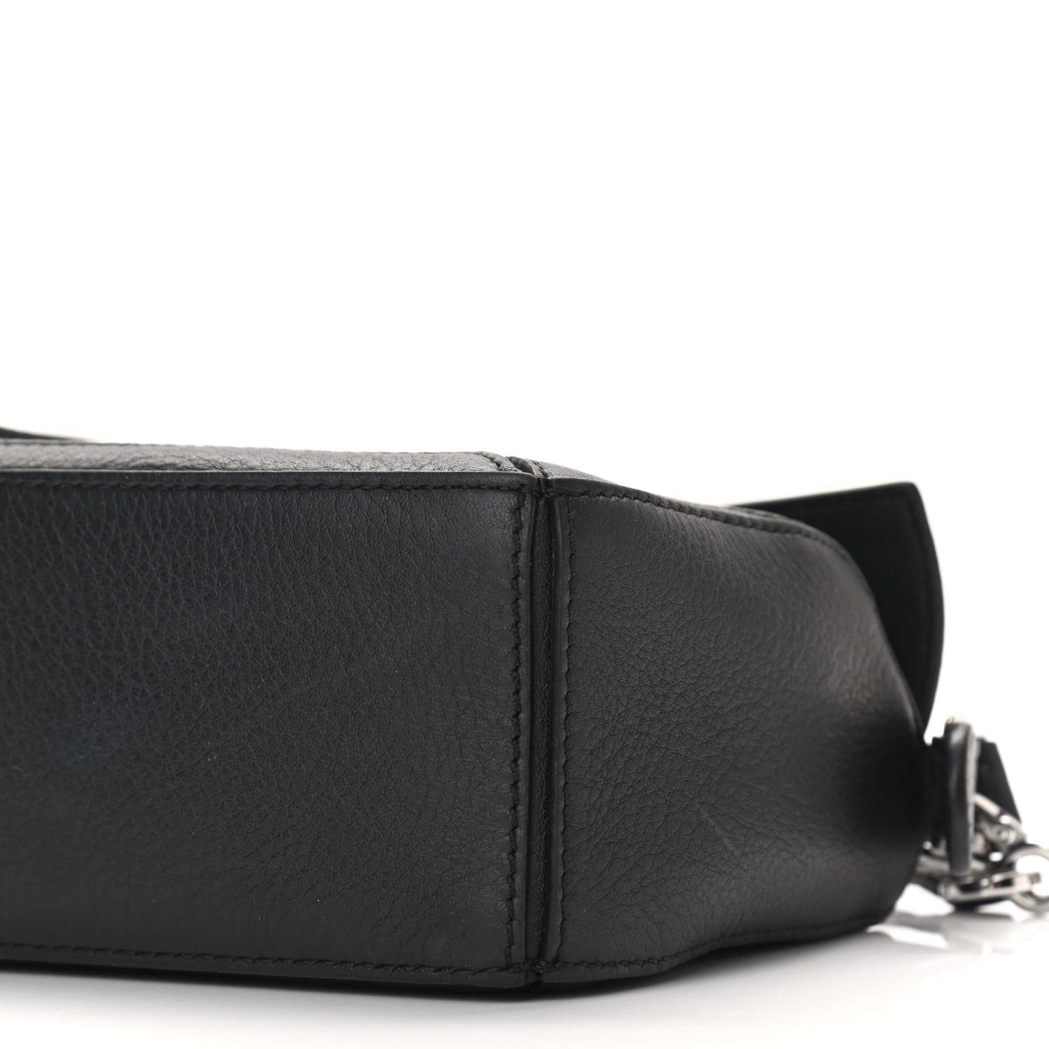 Loewe Calfskin Mini Puzzle Bag Black 8 of 11