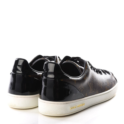 Louis Vuitton Patent Monogram Frontrow Sneakers 41 4 of 8