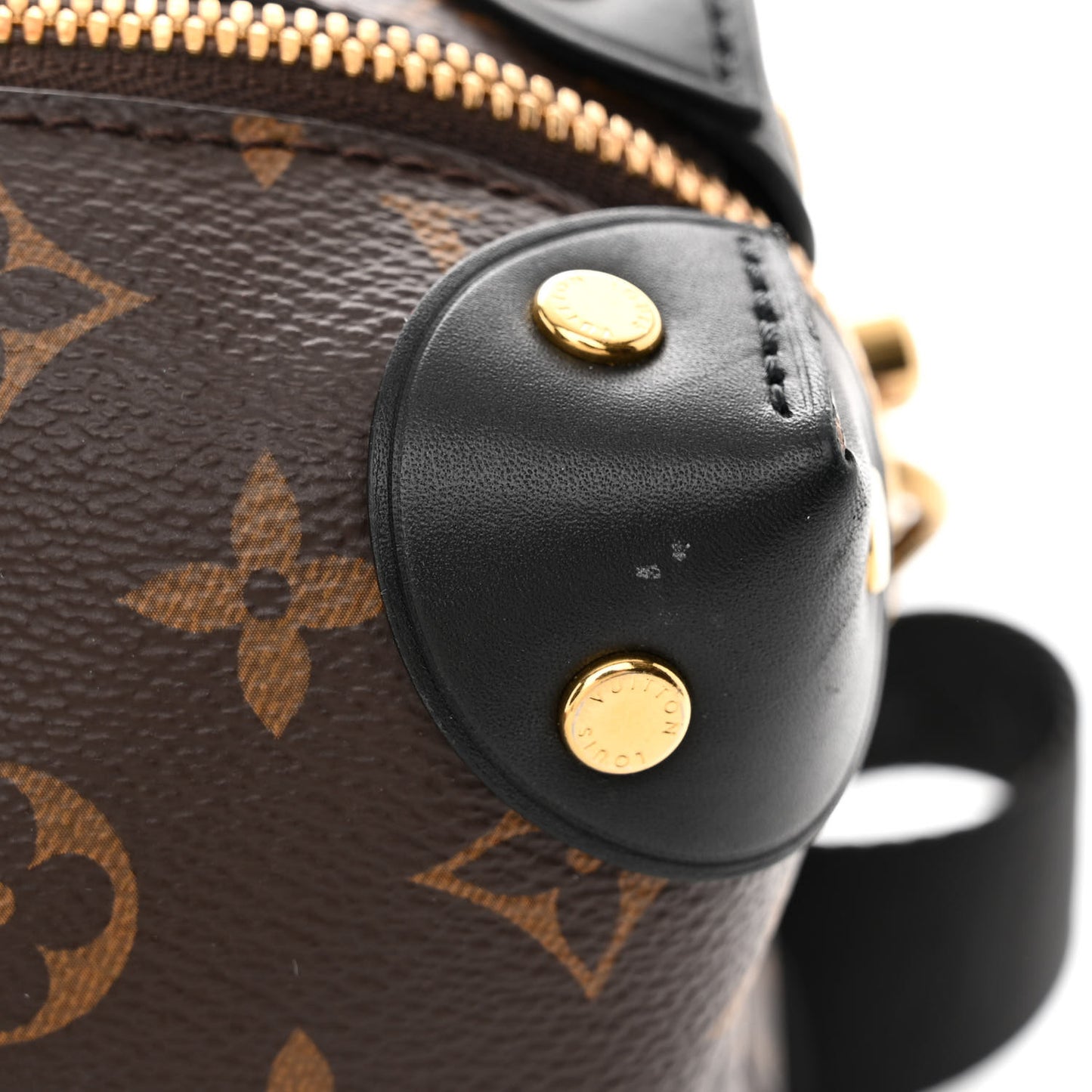 Monogram Petite Malle Souple Black