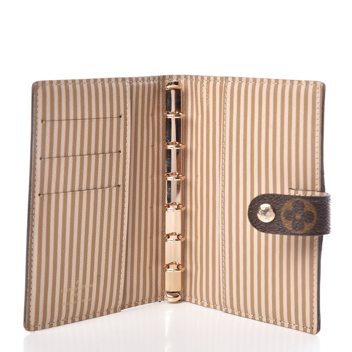 Monogram Trunks and Locks Small Ring Agenda Cover
