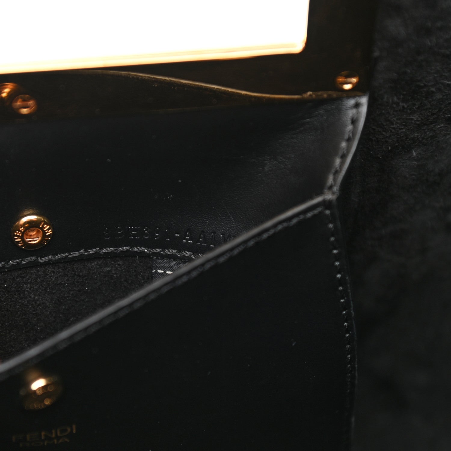 Fendi Vitello King Medium Fendi Way Tote Black 7 of 17