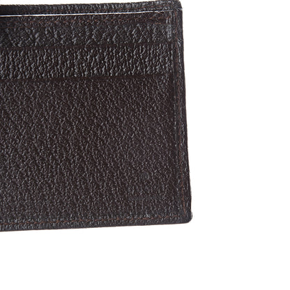 Gucci Monogram Bi-Fold Wallet Dark Brown 5 of 6