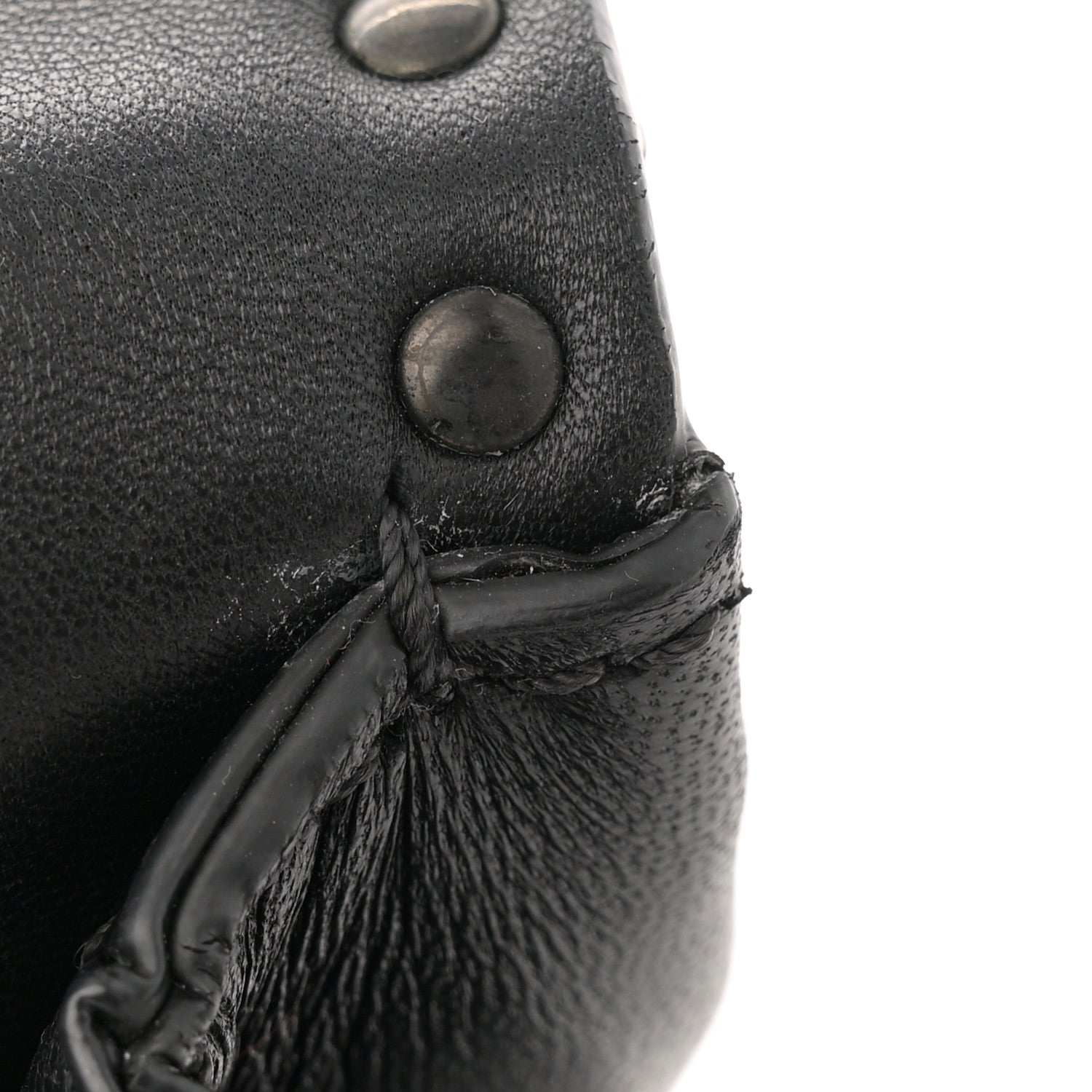 Valentino Garavani Vitello Rockstud All Over Va Va Voom Flap Bag Black 12 of 12