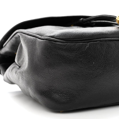 Chanel Caviar CC Backpack Black 9 of 10