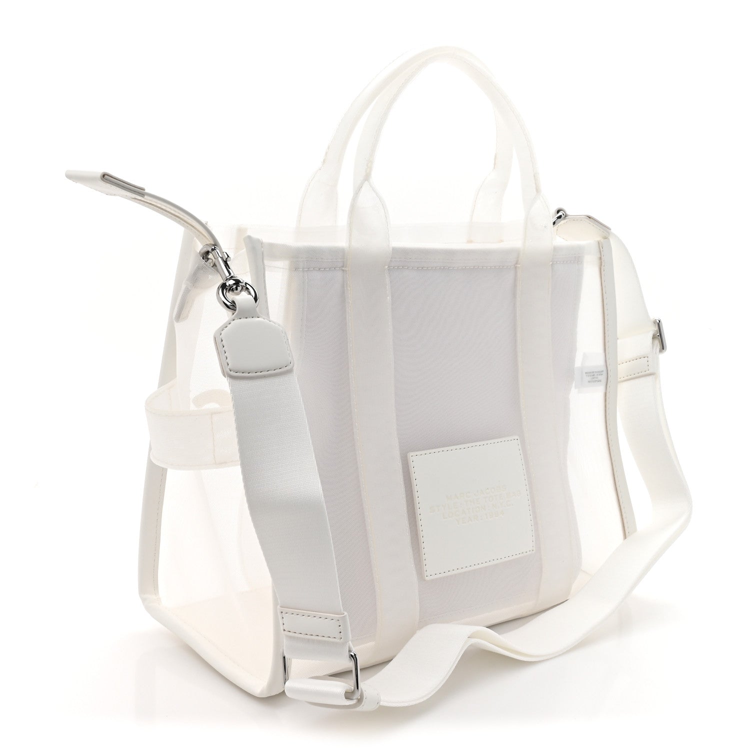 Marc Jacobs Nylon Medium The Mesh Tote Bag White 3 of 10