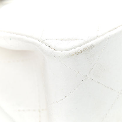 Chanel Lambskin Quilted Mini Square Flap White 8 of 17
