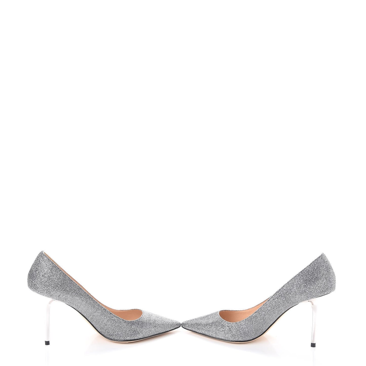 Glitter Lame Abel Pumps 39 Anthracite