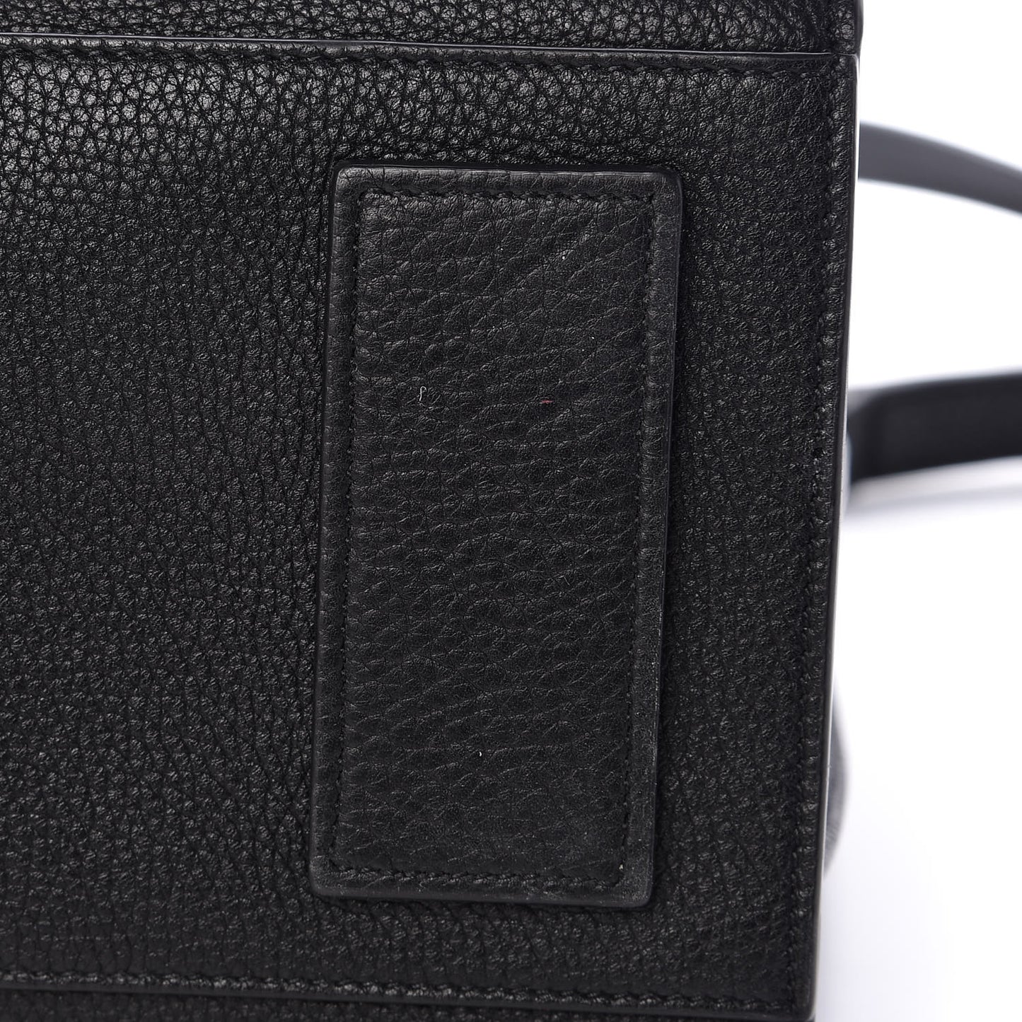 Grained Calfskin Small Supple Sac De Jour Black