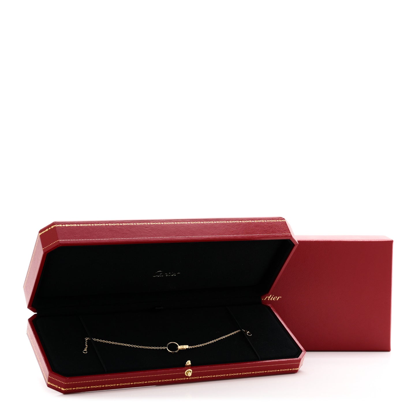 18K Yellow Gold Interlocking LOVE Bracelet
