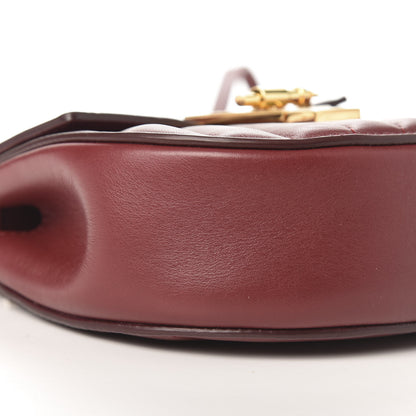 Chloe Calfskin Quilted Mini Drew Bijou Shoulder Bag Plum Purple 7 of 9