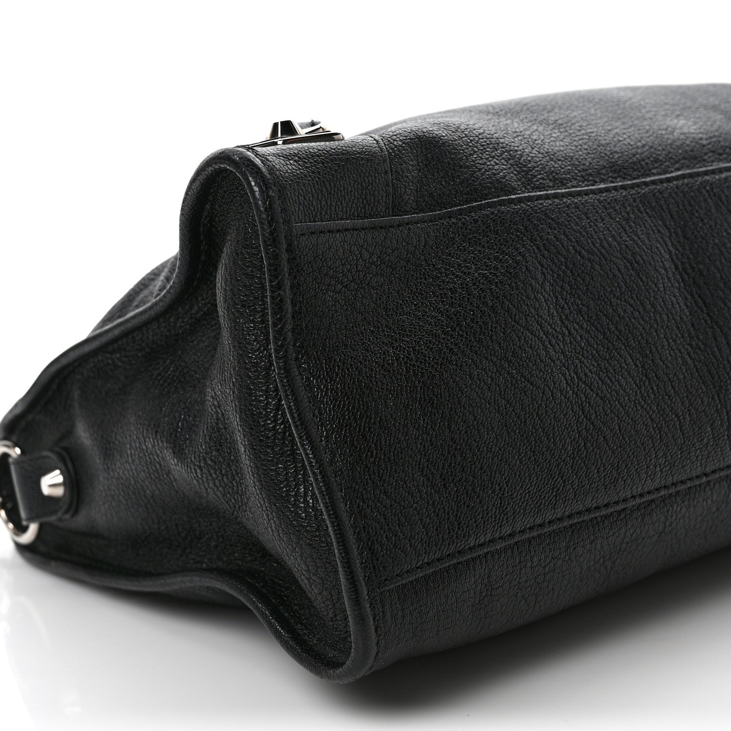 Balenciaga Chevre Silver Metallic Edge Hardware City Black 8 of 9