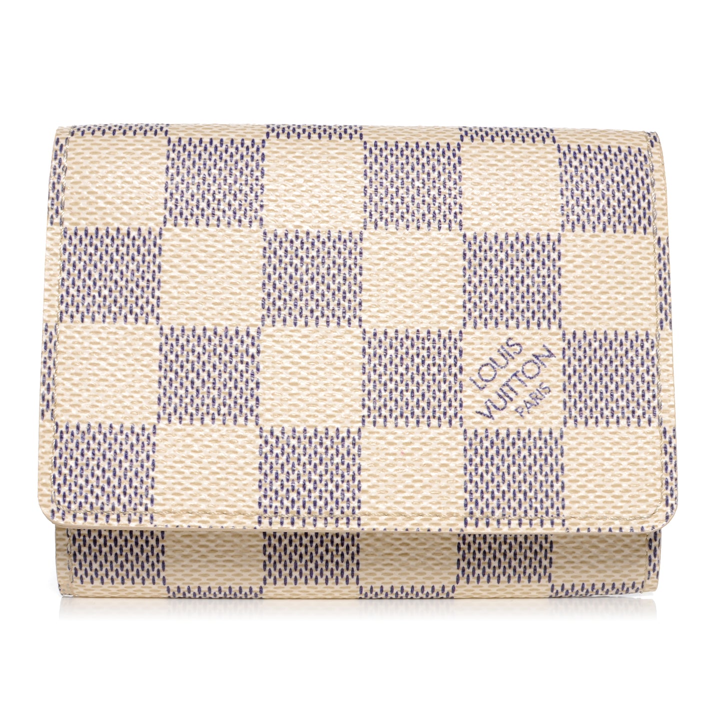 Damier Azur Business Card Holder