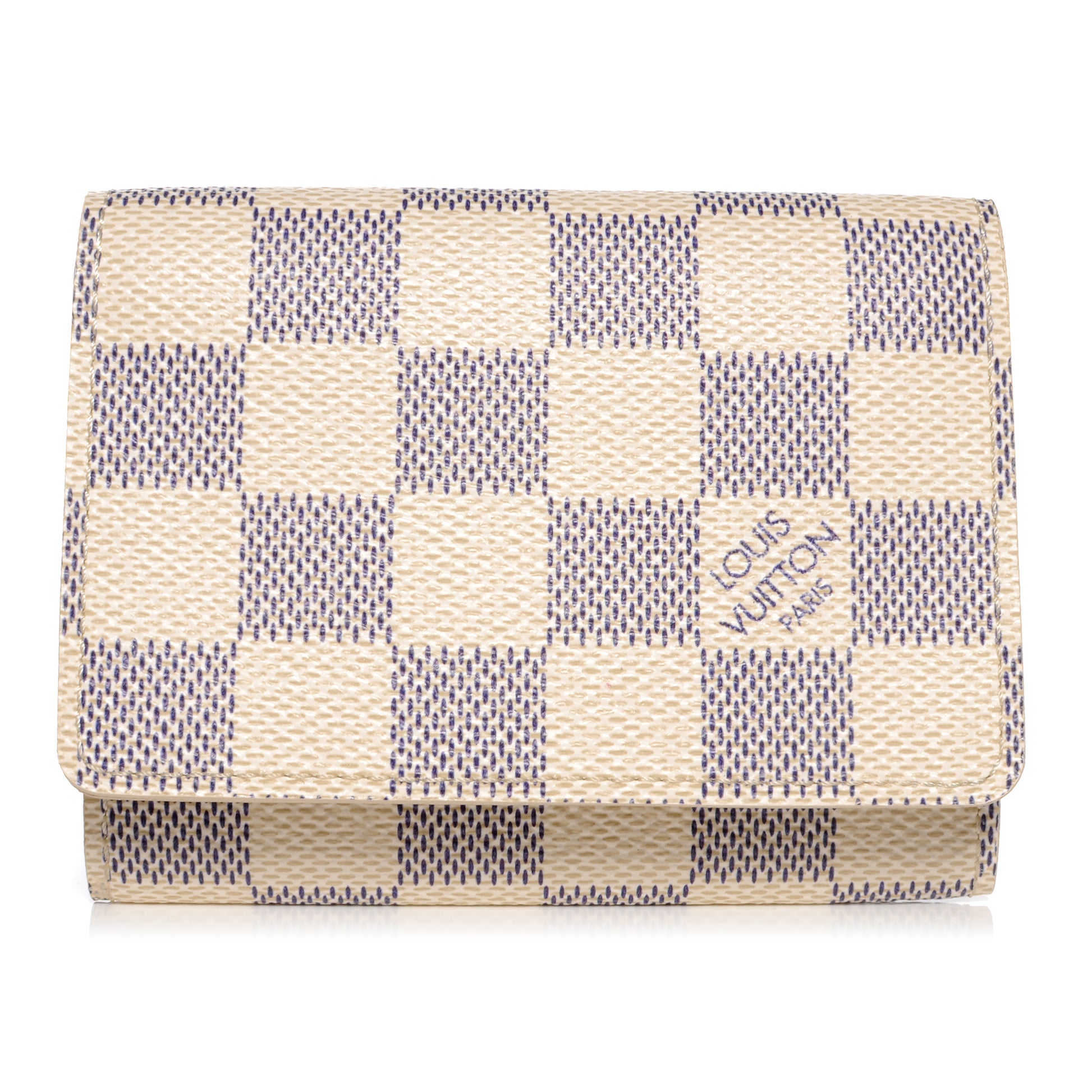 Louis Vuitton Damier Azur Business Card Holder 1 of 6