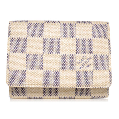 Louis Vuitton Damier Azur Business Card Holder 1 of 6