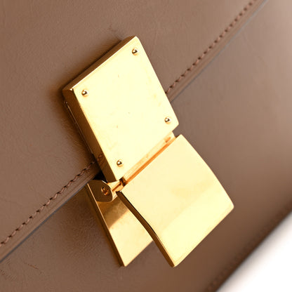 Celine Box Calfskin Medium Classic Box Flap Bag Camel 12 of 19
