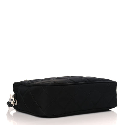 Prada Nylon Tessuto Impuntu Quilted Bandoliera Crossbody Bag Black 4 of 8