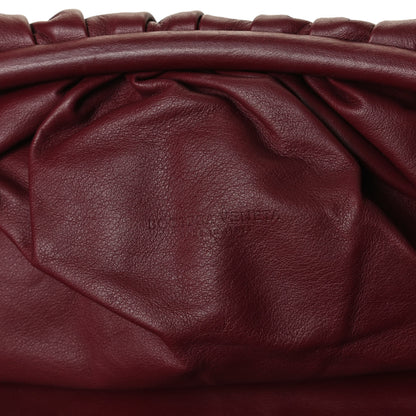 Bottega Veneta Smooth Butter Calf The Pouch Oversized Clutch Bordeaux 5 of 12