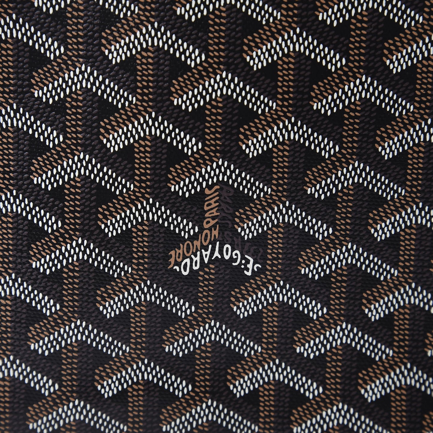 Goyardine Jouvence MM Toiletry Pouch Black Gold