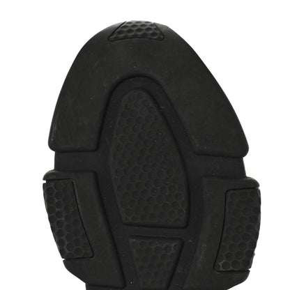 Balenciaga Neoprene Knit Allover Logo Womens Speed Lace Up Sneakers 37 Black 9 of 12