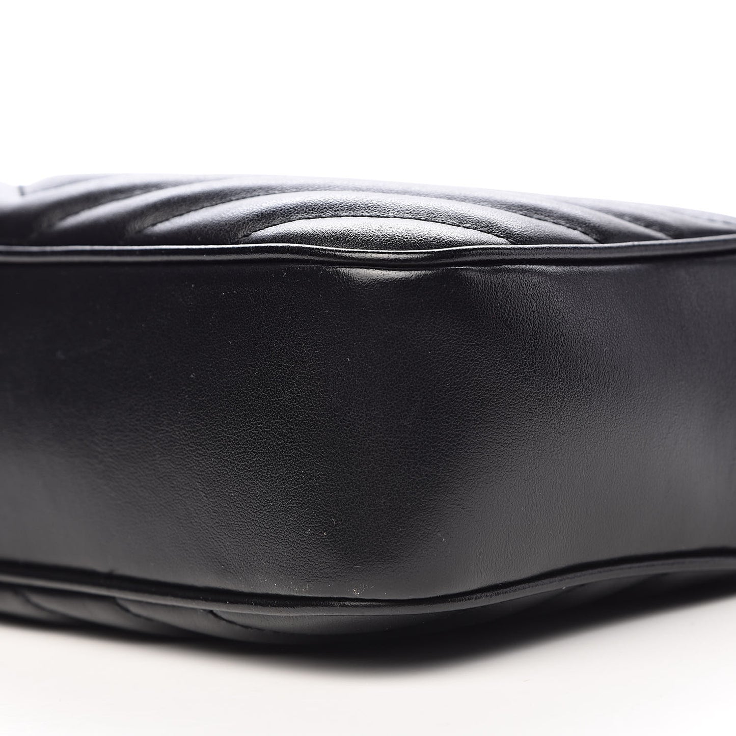 Calfskin Matelasse Monogram Lou Camera Bag Black