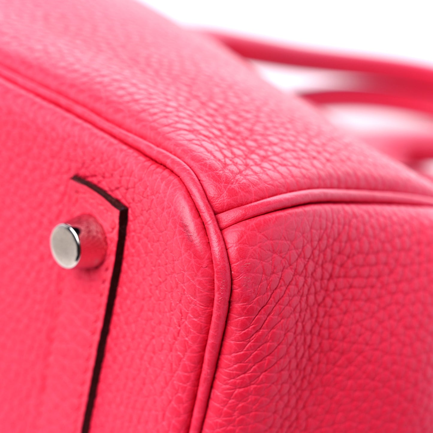 Taurillon Clemence Birkin 30 Rose Extreme