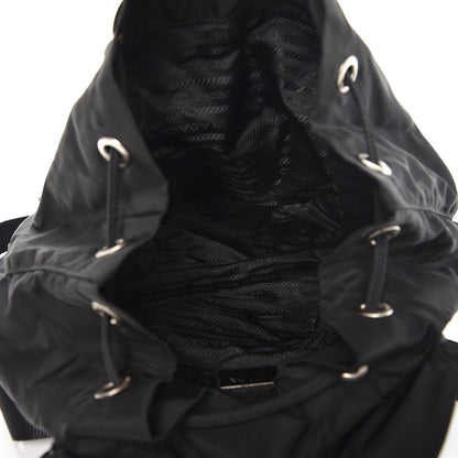 Prada Nylon Vela Medium Backpack Black 5 of 9