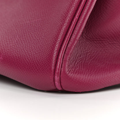 Hermes Epsom Candy Birkin 30 Tosca Rose Tyrien 11 of 12