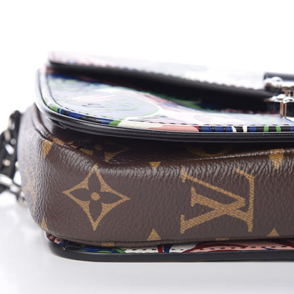 Louis Vuitton Epi Monogram Floral Mini Pochette Metis 9 of 10