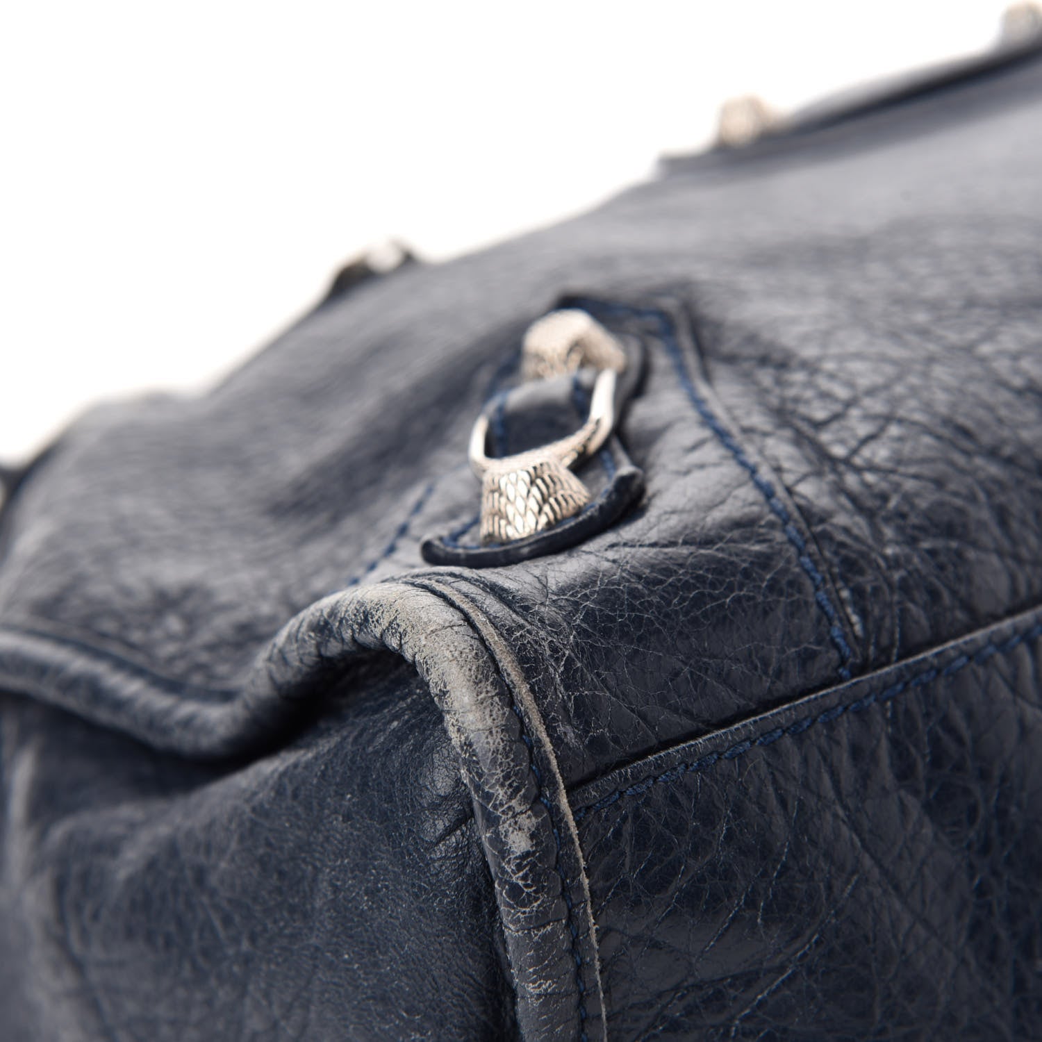 Balenciaga Agneau Giant 12 Silver Hardware City Bleu Obscur 8 of 17