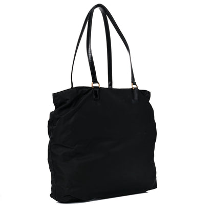 Prada Nylon Vela Grommet Tote Black 2 of 15