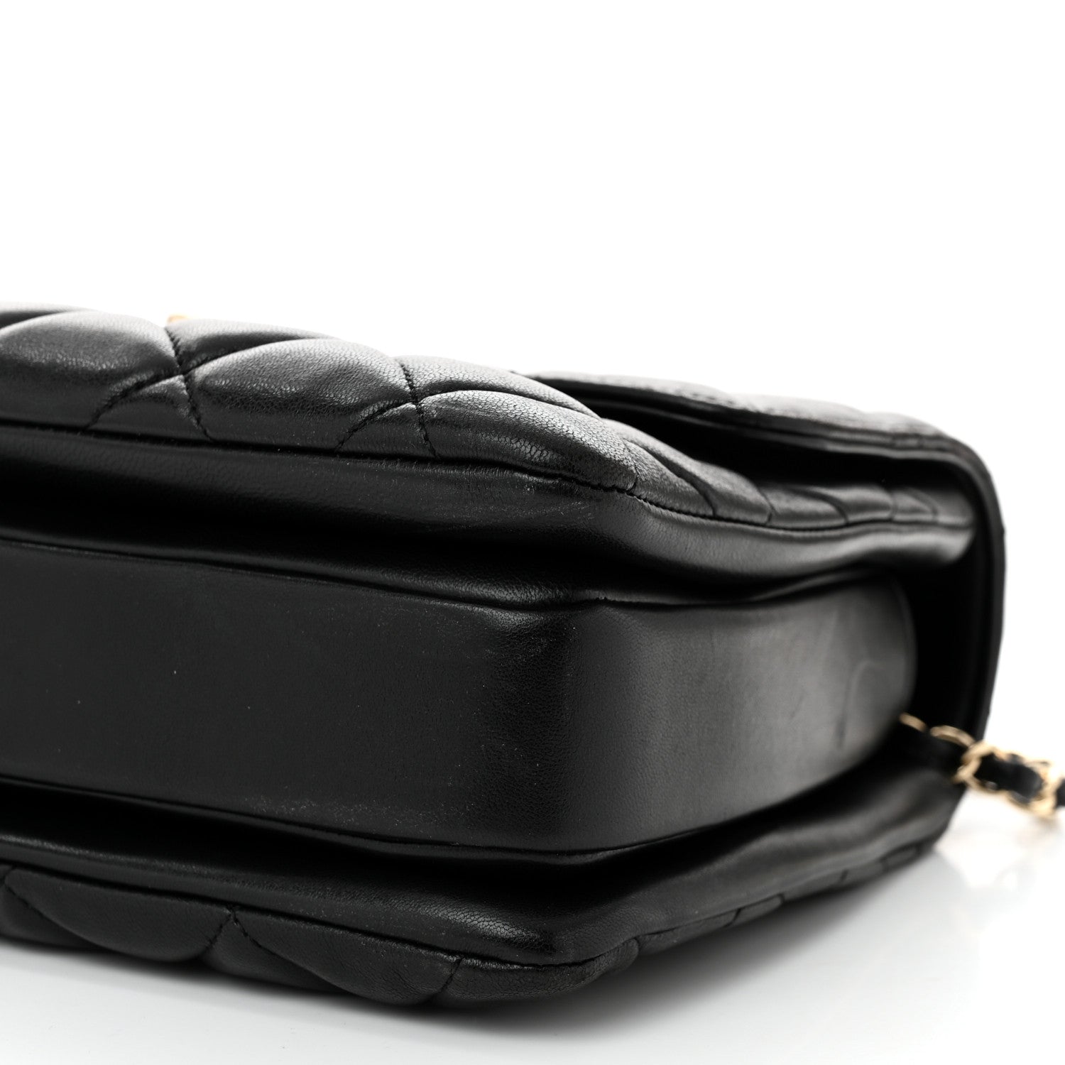 Chanel Lambskin Quilted Medium Trendy CC Flap Dual Handle Bag Black 10 of 10