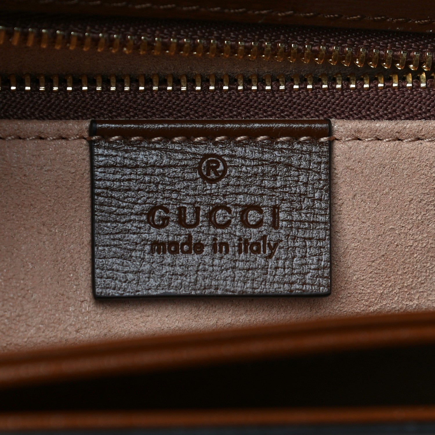 Gucci GG Supreme Monogram Horsebit 1955 Shoulder Bag Beige Brown Sugar 6 of 11